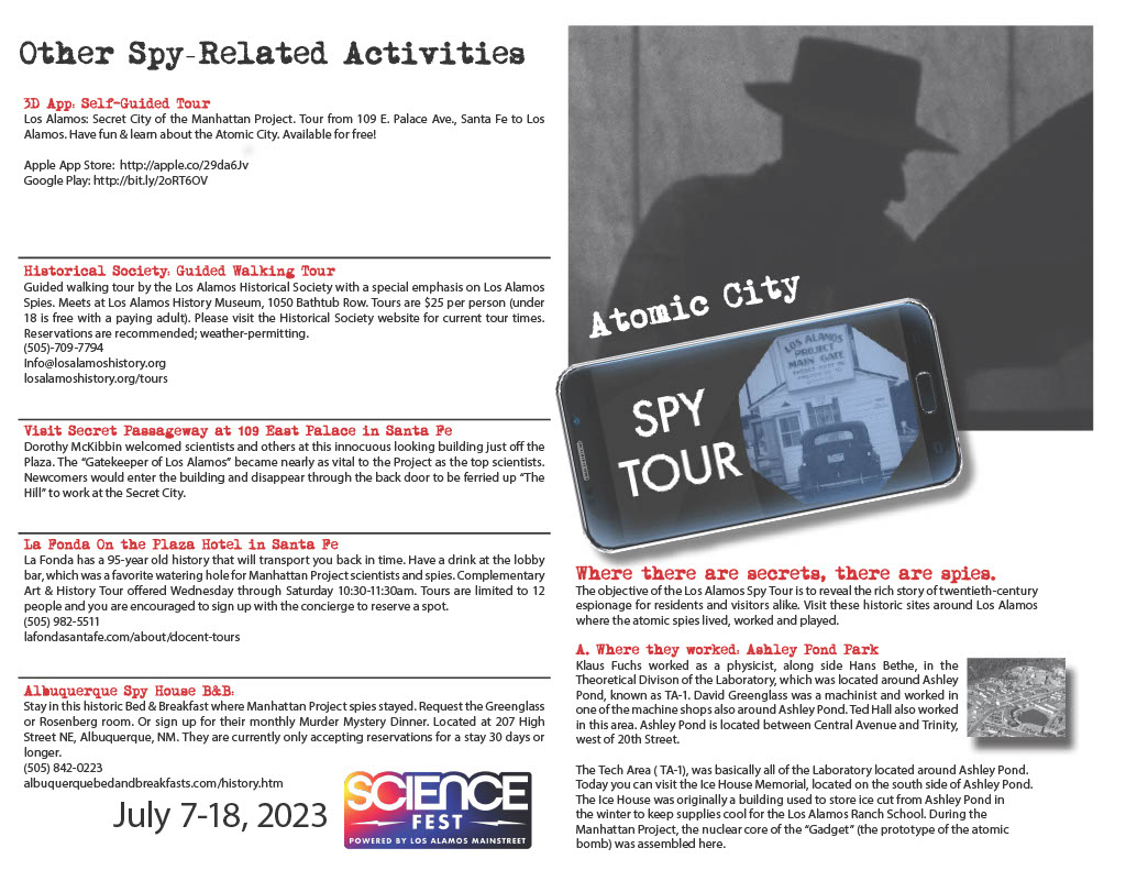 Visit Los Alamos :: 2023 Spy Tour