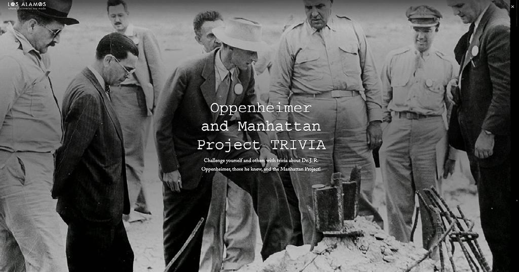 Oppenheimer and Manhattan Project Trivia